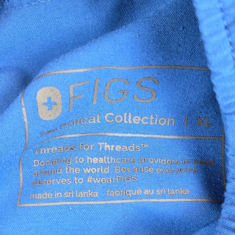 FIGS Men's Tansen Scrub Jogger Set (2) Size‎ XL Blue
